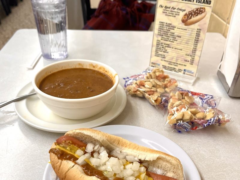 Lafayette Coney Island food